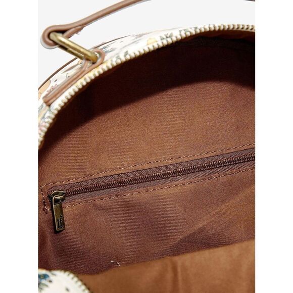 Loungefly Pokemon Pikachu and Eevee Love Floral Mini Backpack New With Tags - Picture 4 of 4